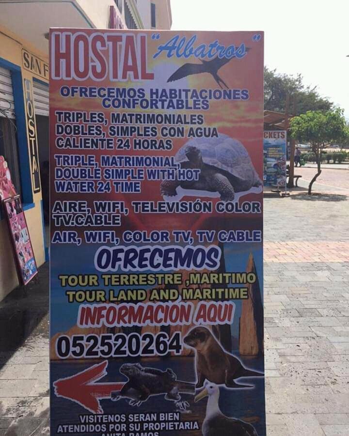 Hostal Albatros San Cristóbal 외부 사진